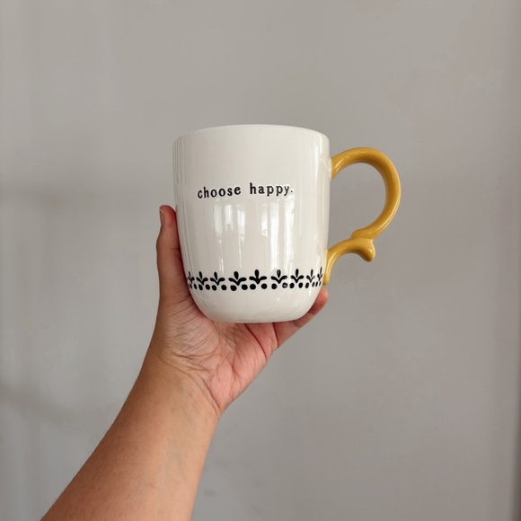 tag “choose happy” coffee mug - Picture 1 of 4